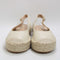 Womens Office Finn Espadrille Flatform Slingbacks Off White