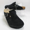 Mens Birkenstock Boston Clogs Suede Black Uk Size 8