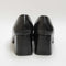 Womens Office Mercer Square Toe Trim Court Heels Black