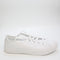 Odd sizes - Converse Allstar Low Lthr White Mono Lth Uk Sizes Right 6/Left 5