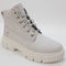 Womens Timberland Greyfield Leather Boots Light Grey Nubuck Uk Size 6