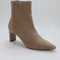 Office Amaya Covered Chelsea Ankle Boots Taupe Faux Suede Uk Size 5