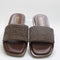 Womens Office Saskia Raffia Sliders Brown Uk Size 3