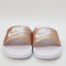 Odd Sizes - Womens Nike Victori One Slide Metallic Red Bronze White - UK Sizes Right 5.5/Left 4.5