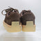 Clarks Originals Sandford Trainers Dark Brown - OFFCUTS SHOES by OFFICE