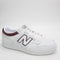 Odd Sizes -  New Balance BB480 White Burgundy - UK Sizes Right 7/Left 6