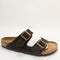 Mens Birkenstock Arizona Two Strap Mocca Suede Uk Size 9.5