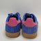 adidas Gazelle Indoor Trainers Blue Bliss Pink Gum Uk Size 5