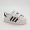 Kids Adidas Superstar Infant Trainers White White Black Uk Size 7 Infant