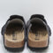Womens Birkenstock Boston Clogs Velvet Grey Uk Size 5