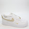 Odd Sizes - Odd Sizes -  Nike Air Force 1 Lo (W) White Rattan Rattan White - UK Sizes Right 4.5/Left 4