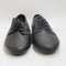 Fred Perry Foxx Leather Plimsolls Black Steel UK Size - 7