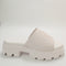 Womens Juicy Couture Baby Track Sandals White Uk Size 6