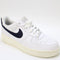 Nike Air Force 1 Low Trainers White Obsidian Pale Ivory Metallic Gold Uk Size 6