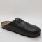 Mens Birkenstock Boston Clog Black Leather Uk Size 9.5