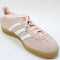 Womens Adidas Gazelle Indoor Sandy Pink White Gum Uk Size 4