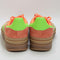 Odd Sizes - adidas Gazelle Bold W Solar Orange Solar Green Gum - UK Sizes Right 7/Left 6