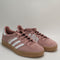 Womens Adidas Gazelle Indoor Trainers Warm Clay White Gum Uk Size 5.5
