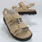Womens Earthaddict Dandelion Slingback Footbed Sandals Beige Suede Uk Size 6