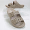 Womens Crocs Saturday Two Strap Sandals Taupe
