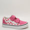 Kids Vans Old Skool V (K) Color Theory Checkerboard Honeysuckle Uk Size 10 Youth