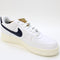 Nike Air Force 1 Low Trainers White Obsidian Pale Ivory Metallic Gold Uk Size 6