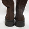 Womens Office Kash Chunky Knee High Boots Brown Suede Uk Size 6