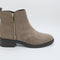 Womens Office Aila Zip Flat Ankle Boots Taupe