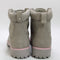 Odd Sizes - Womens Timberland Timberland Lyonsdale 6 Inch Boots Titanium Grey Pink Rand - UK Sizes Right 8/Left 7