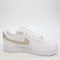 Odd Sizes - Odd Sizes -  Nike Air Force 1 Lo (W) White Rattan Rattan White - UK Sizes Right 4.5/Left 4