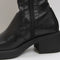 Odd Sizes - Womens Vagabond Dorah Tall Boots Black - UK Sizes Right 5/Left 6