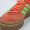 Odd Sizes - adidas Gazelle Bold W Solar Orange Solar Green Gum - UK Sizes Right 7/Left 6