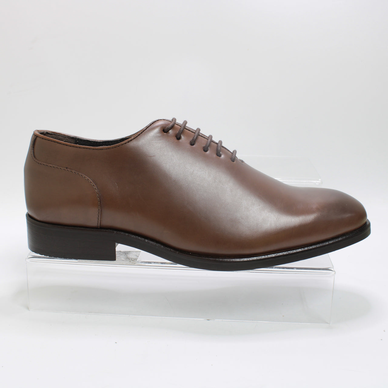 Mens REISS Bay Lace Up Shoe Tan Leather - UK Size 7