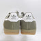 adidas Gazelle Indoor Trainers Olive Strata White Gold Metallic