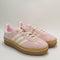 Odd Sizes -  adidas Gazelle Bold W Trainers Clear Pink Cream White Gold Metallic - UK Sizes Right 6/Left 5