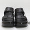 Womens Crocs Classic Mega Crush Sandals Black