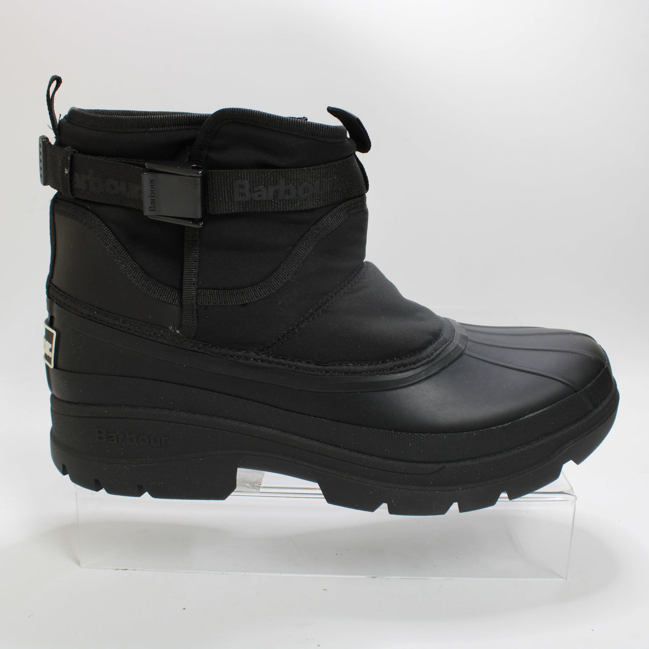 Mens Barbour Braybourn Welly Boots Black - UK Size 8