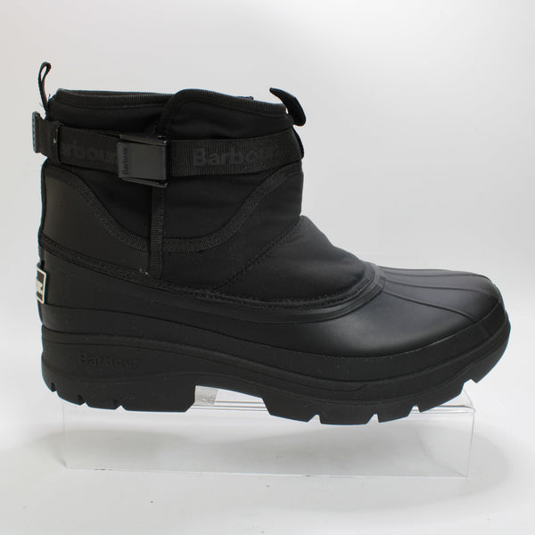 Mens Barbour Braybourn Welly Boots Black - UK Size 8