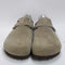 Womens BIRKENSTOCK Tokio Clogs Taupe Suede
