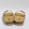 Womens Office Savannah Single Slide Footbed Gold