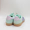adidas Gazelle Indoor Trainers Clear Mint Active Purple Ice Lavender Uk Size 4.5