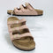 Womens BIRKENSTOCK Florida Sandals Soft Pink Oiled Leather