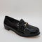 Womens Office Formula Snaffle Trim Leather Loafers Black Leather Uk Size 5