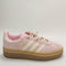 Odd Sizes -  adidas Gazelle Bold W Trainers Clear Pink Cream White Gold Metallic - UK Sizes Right 6/Left 5