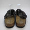 Womens Birkenstock Boston Clogs Velvet Grey Uk Size 5.5