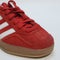 adidas Gazelle Indoor Trainers Better Scarlet Red White Gum Uk Size 4 - OFFCUTS SHOES by OFFICE