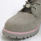 Odd Sizes - Womens Timberland Timberland Lyonsdale 6 Inch Boots Titanium Grey Pink Rand - UK Sizes Right 8/Left 7