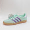 adidas Gazelle Indoor Trainers Clear Mint Active Purple Ice Lavender Uk Size 4.5