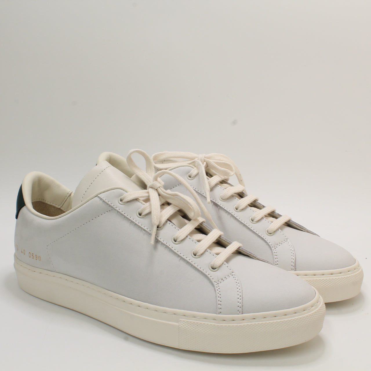 Common Projects Retro Low  Grey Green - UK Size 6