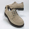 Womens BIRKENSTOCK Highwood Moc Lace Low Shoes Grey Taupe Suede